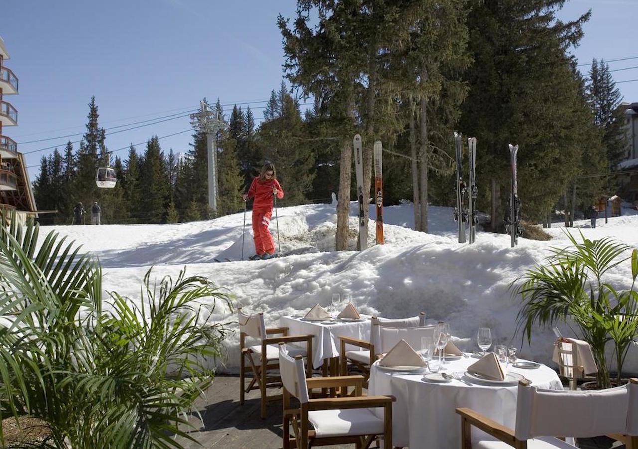 Residence Le Domaine Du Jardin Alpin - Courchevel 1850 Exteriör bild